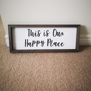Handmade Custom Sign